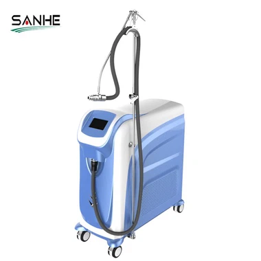 Aukstā gaisa ādas dzesēšanas iekārta lāzerprocedūrām